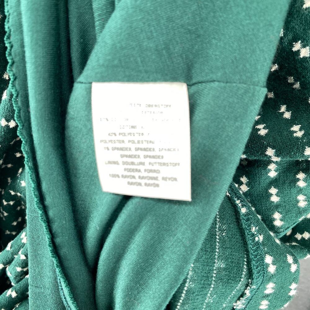 Maeve Green and White Mini Dress - Picture 10 of 15